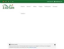 Tablet Screenshot of lizelan.com